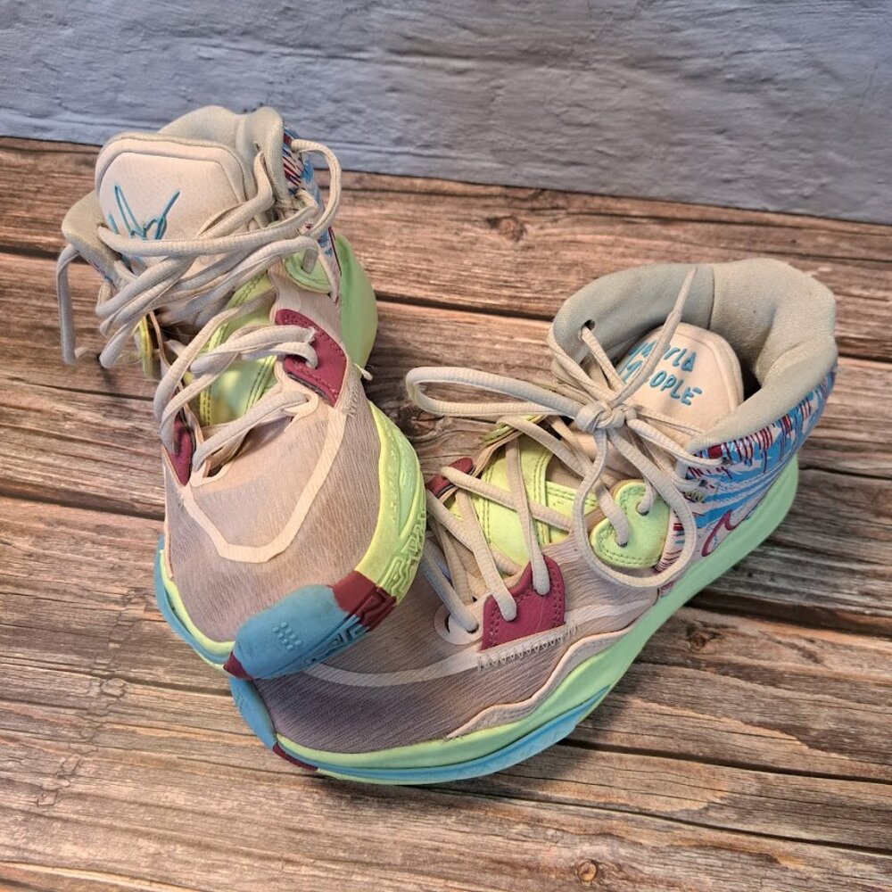 Nike Kyrie Infinity 1 world 1 people basketball shoes in light soft pink sweet b